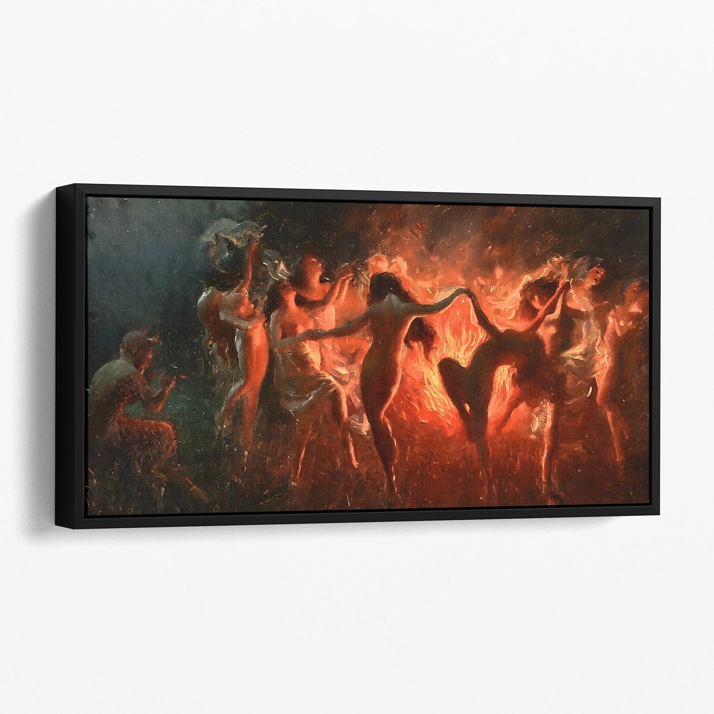 Nymphs Dancing to Pan’s Flute, Joseph Tomanek