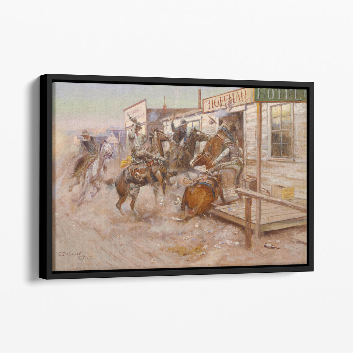 In Without Knocking - Charles Marion Russell