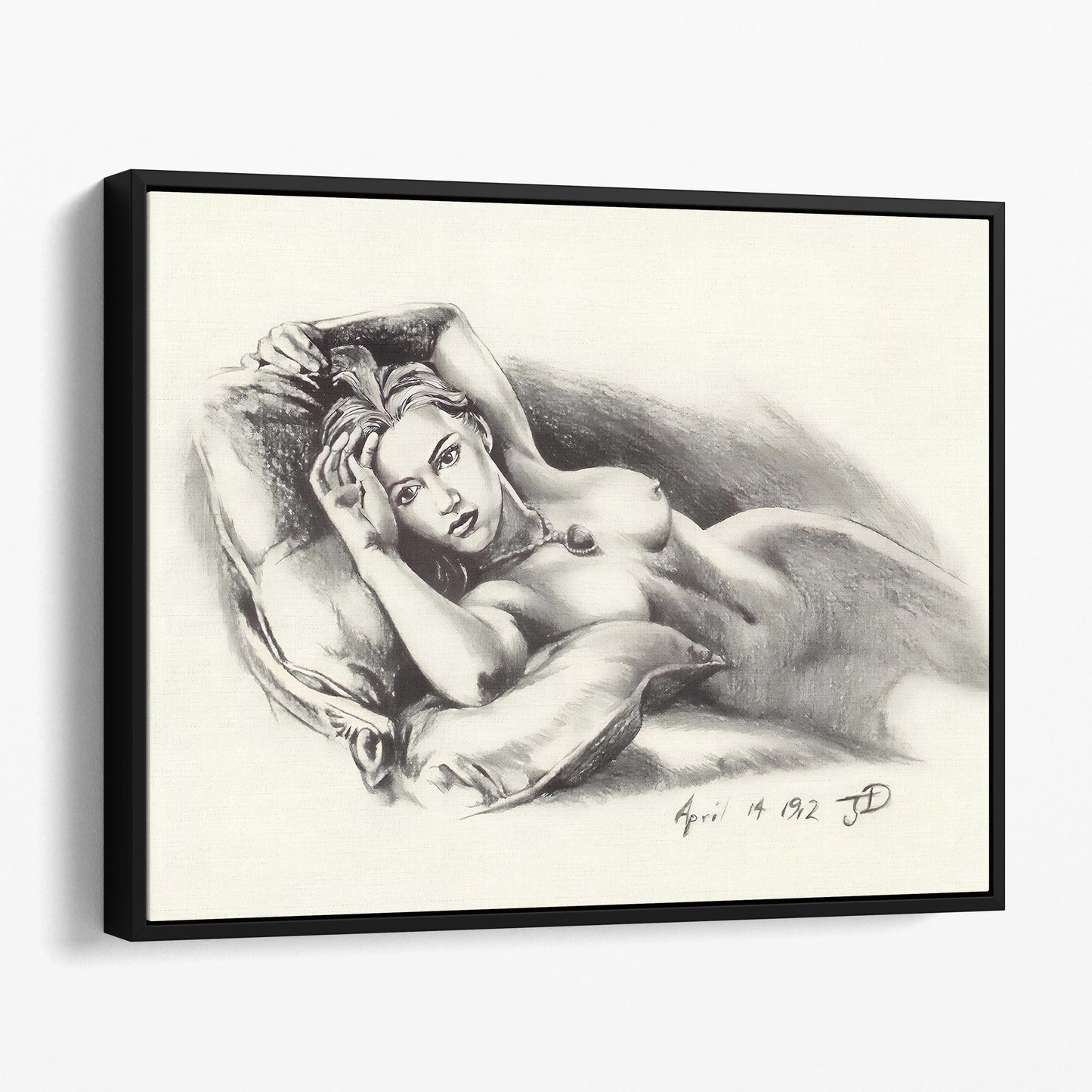 Titanic Rose Portrait Sketch