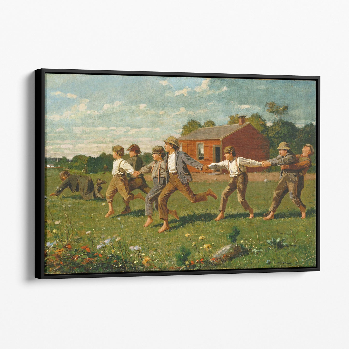 Snap the Whip by Winslow Homer