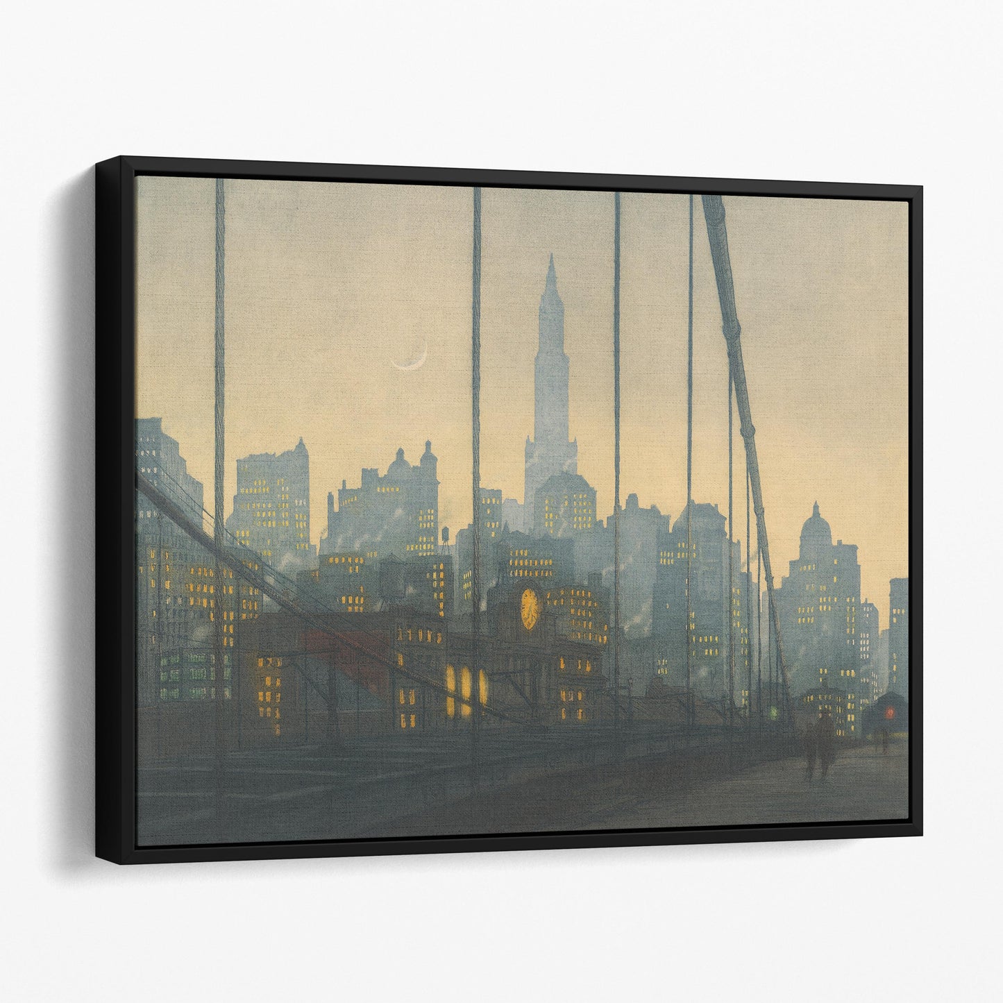 New York - Brooklyn Bridge (1927) by František Tavík Šimon