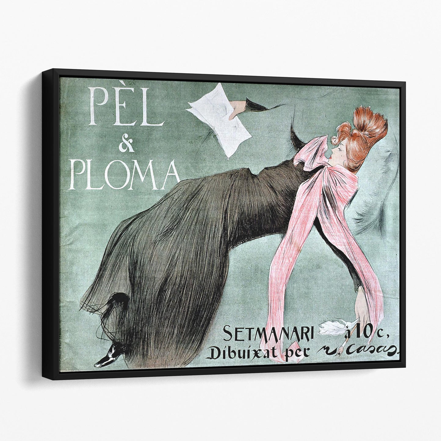 Decadent Young Woman After The Dance Pel and Ploma