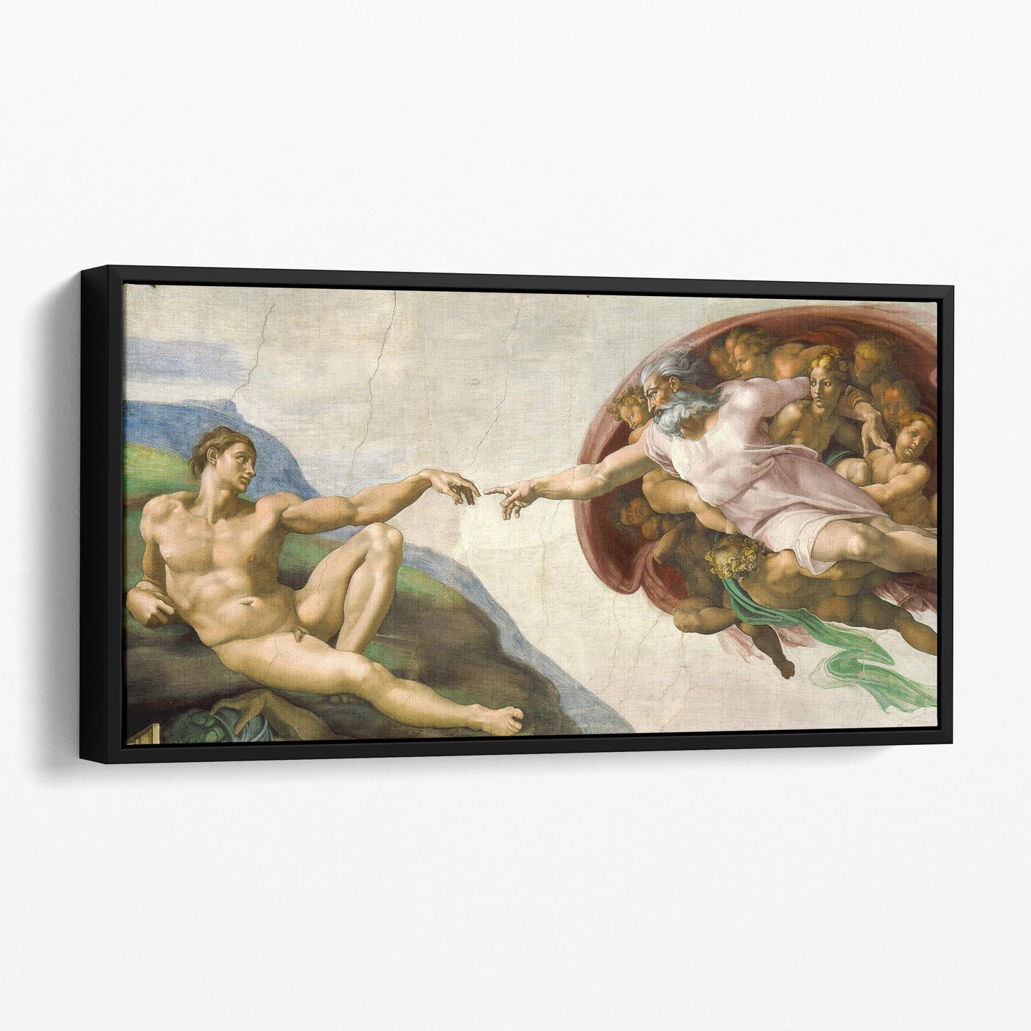 The Creation of Adam by Michelangelo