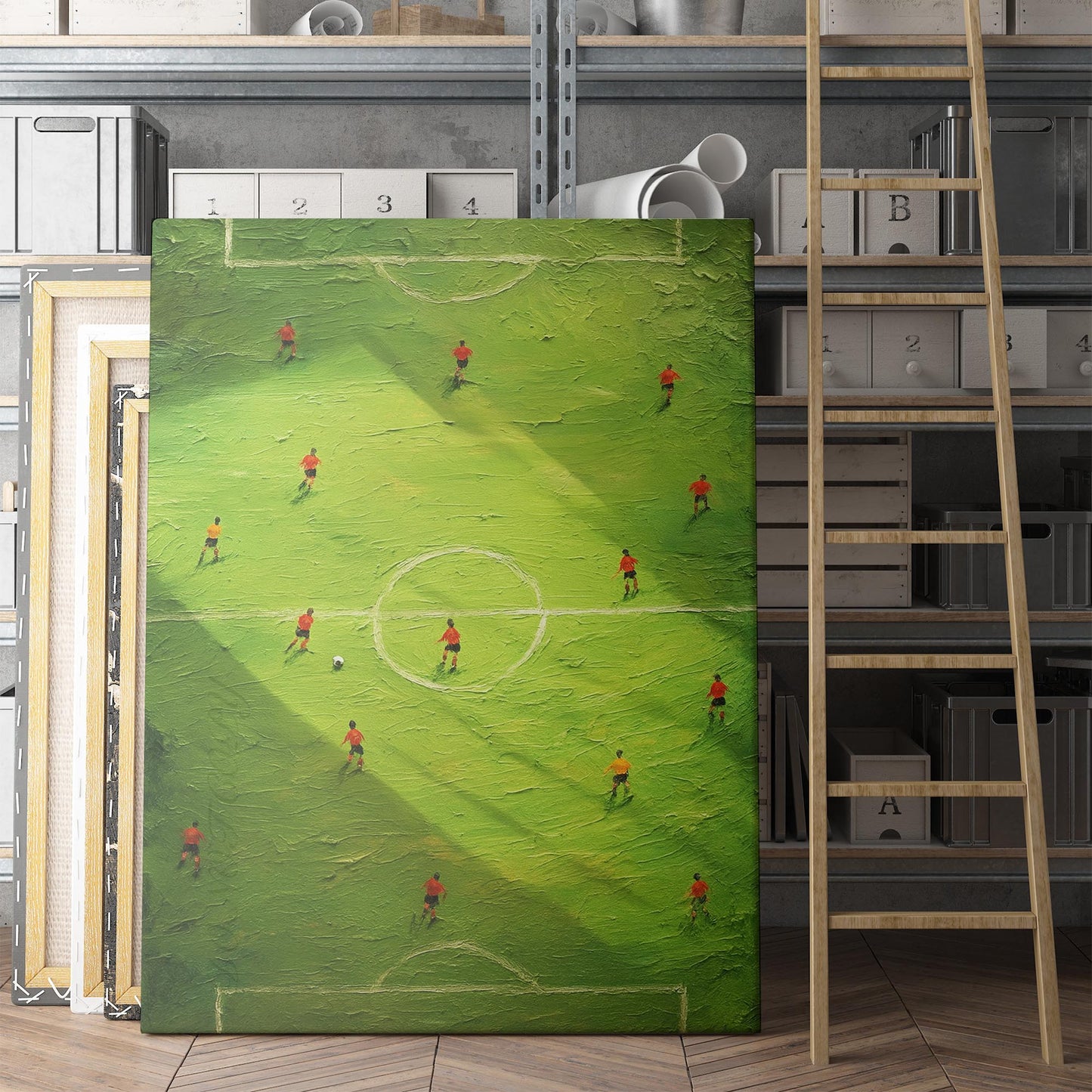 Soccer Painted