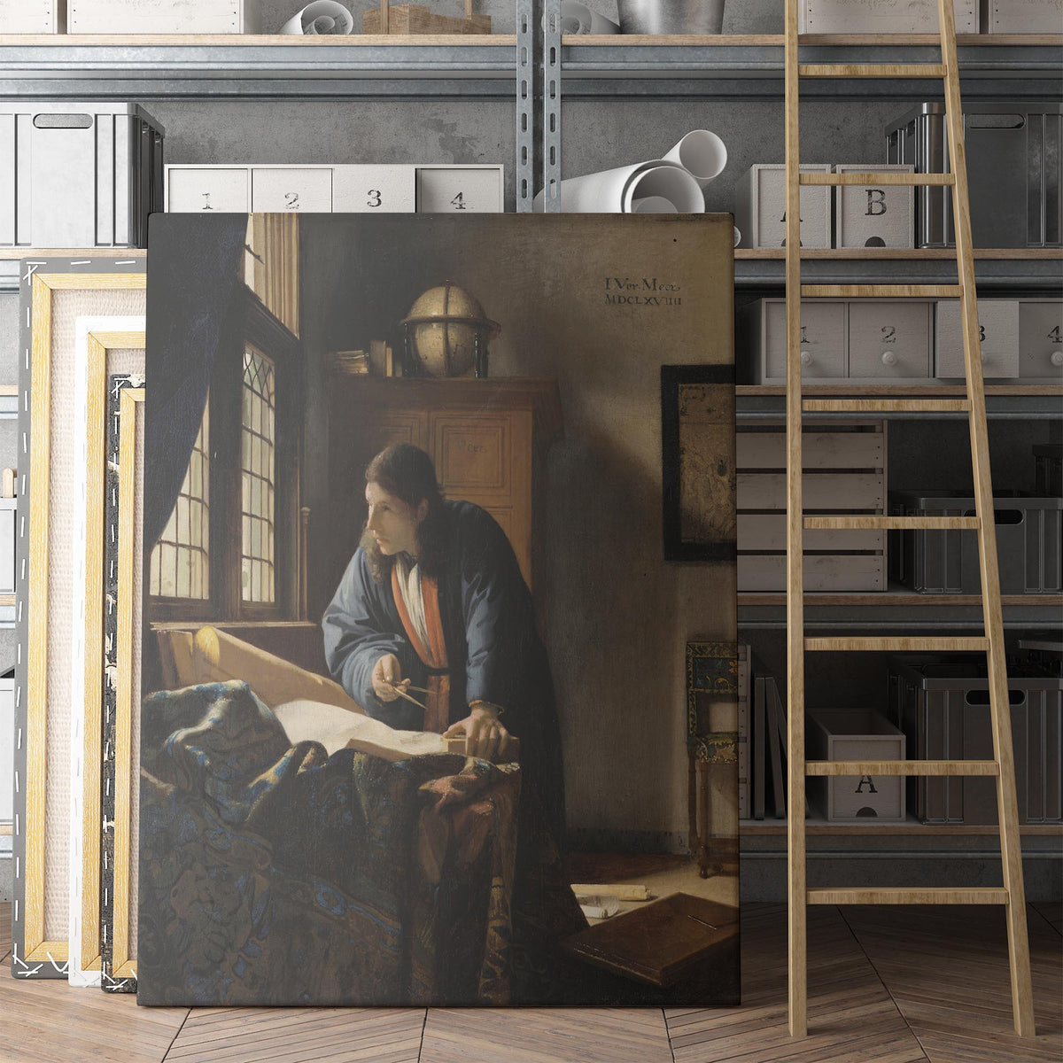 The Geographer c. 1668 - Vermeer