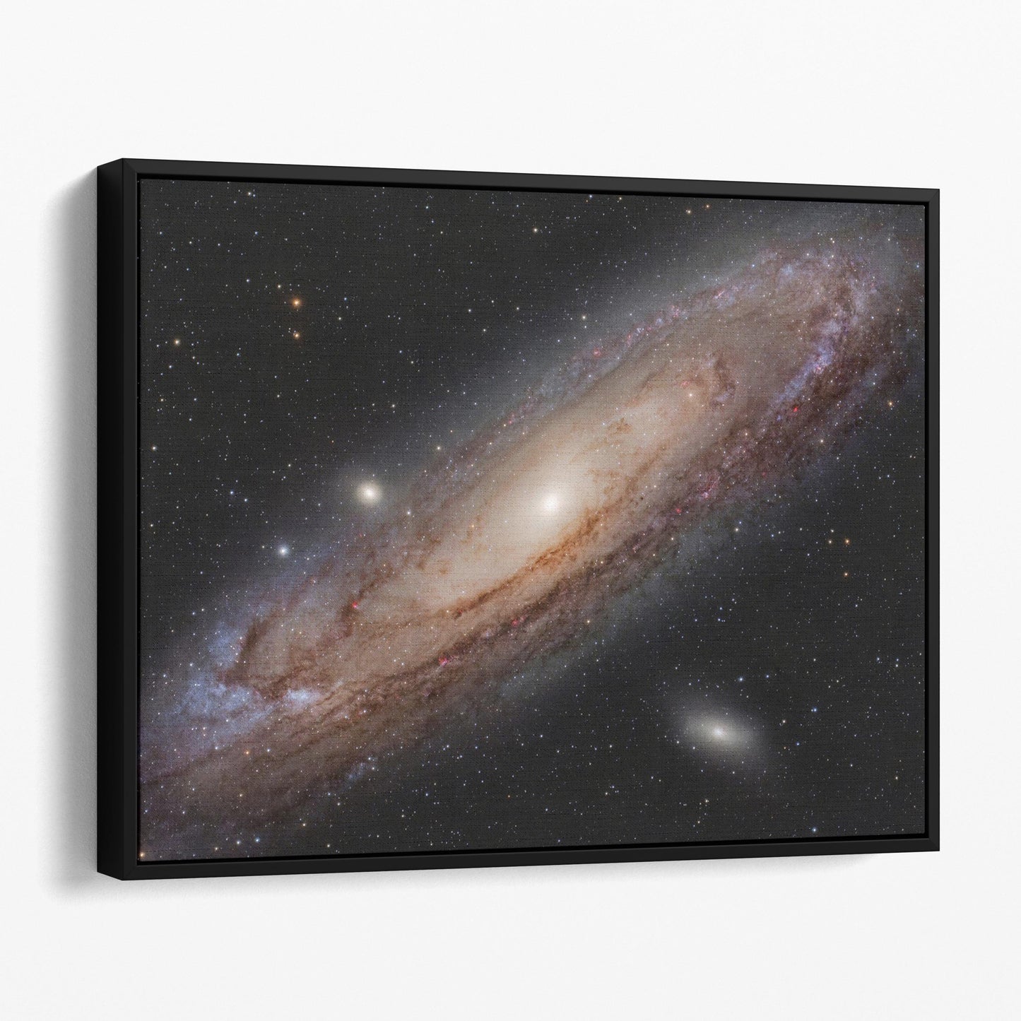 Andromeda Spiral Galaxy in Blue NASA Hubble Telescope