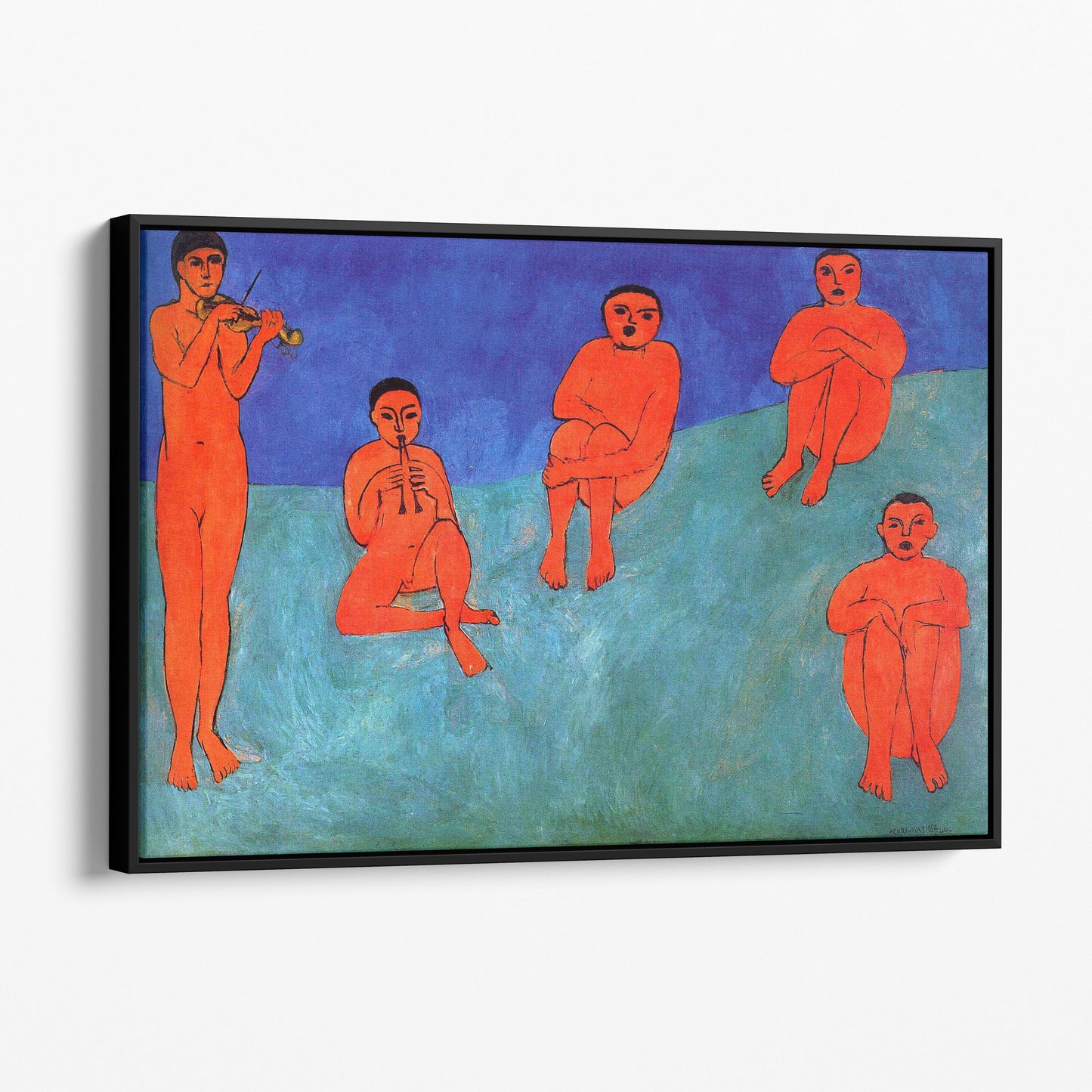 Music 1910 by Henri Matisse