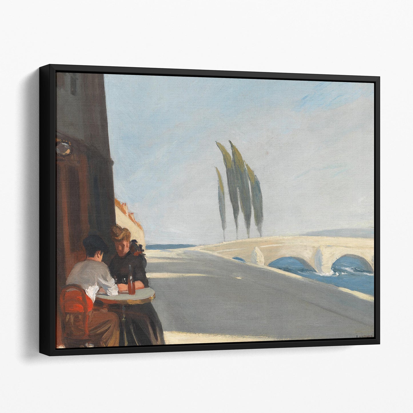 Le Bistro 1909 by Edward Hopper