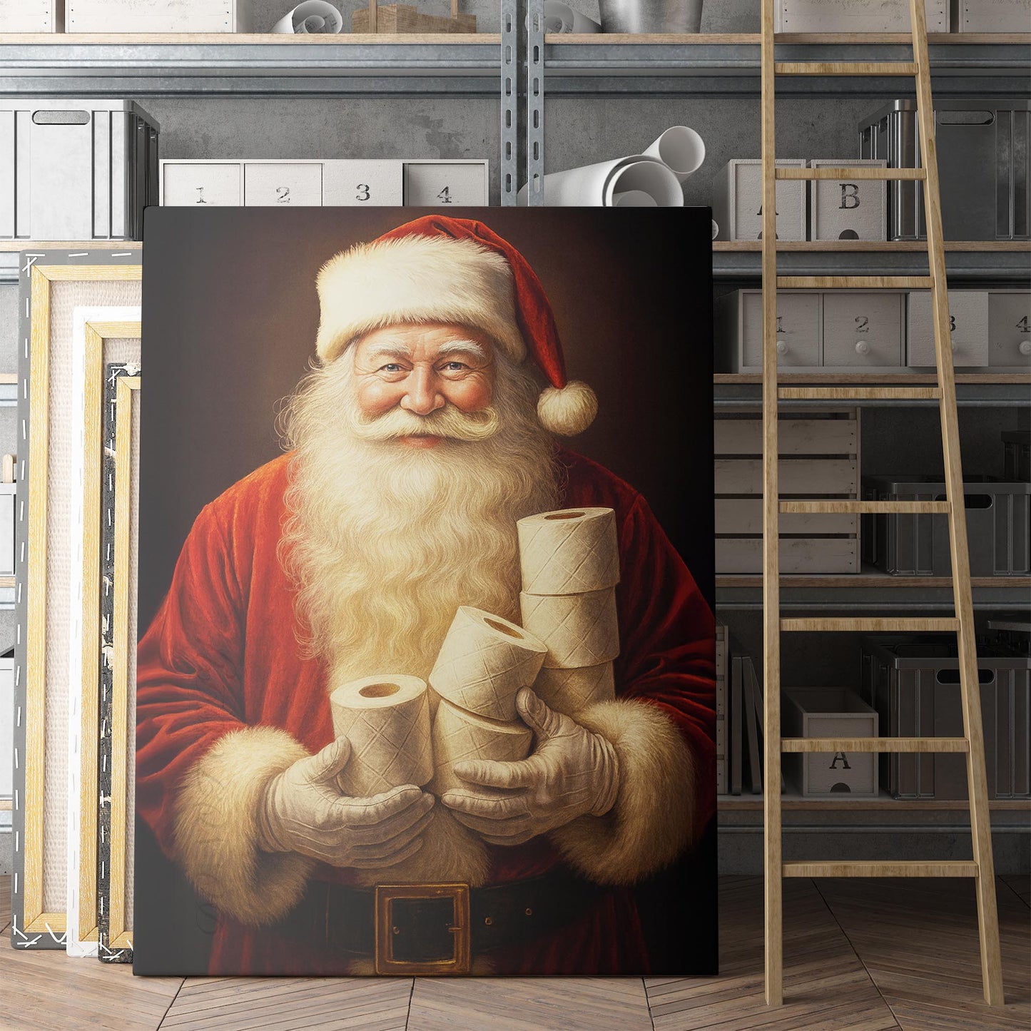 Santa Claus Toilet Paper