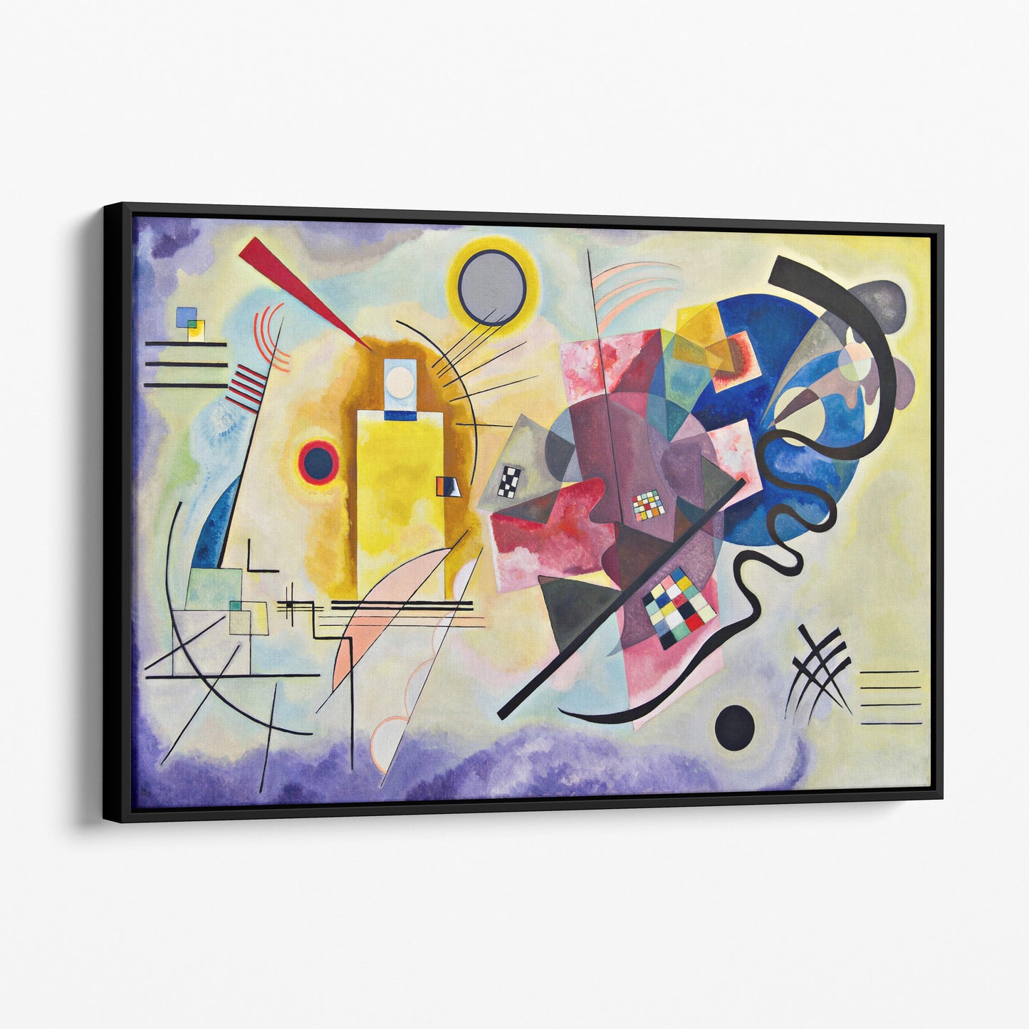 Yellow Red Blue, 1925 by Wassily Kandinsky