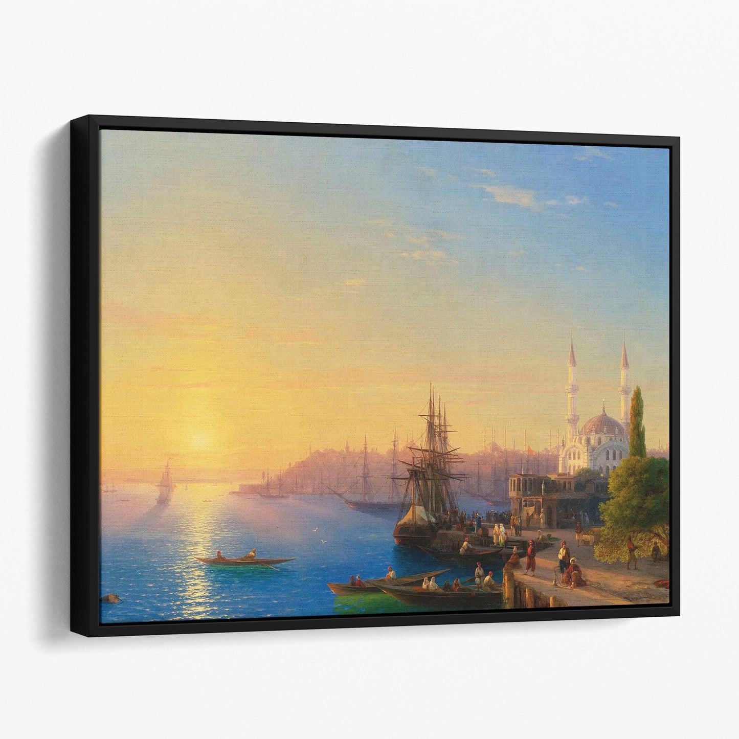 View Of Constantinople And The Bosphorus (1856) Ivan Aivazovsky