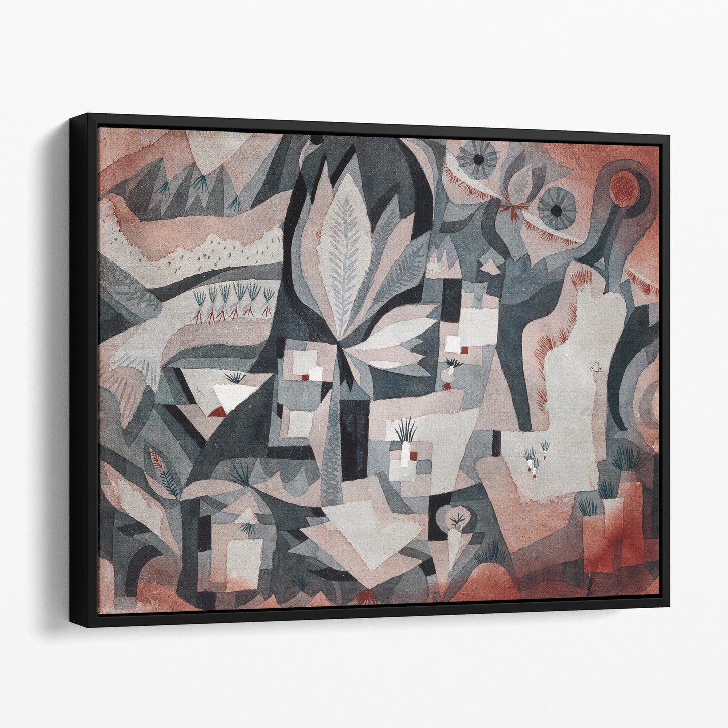 Dry Cooler Garden (1921) by Paul Klee