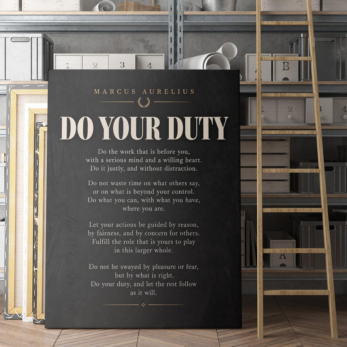 Do Your Duty - Marcus Aurelius