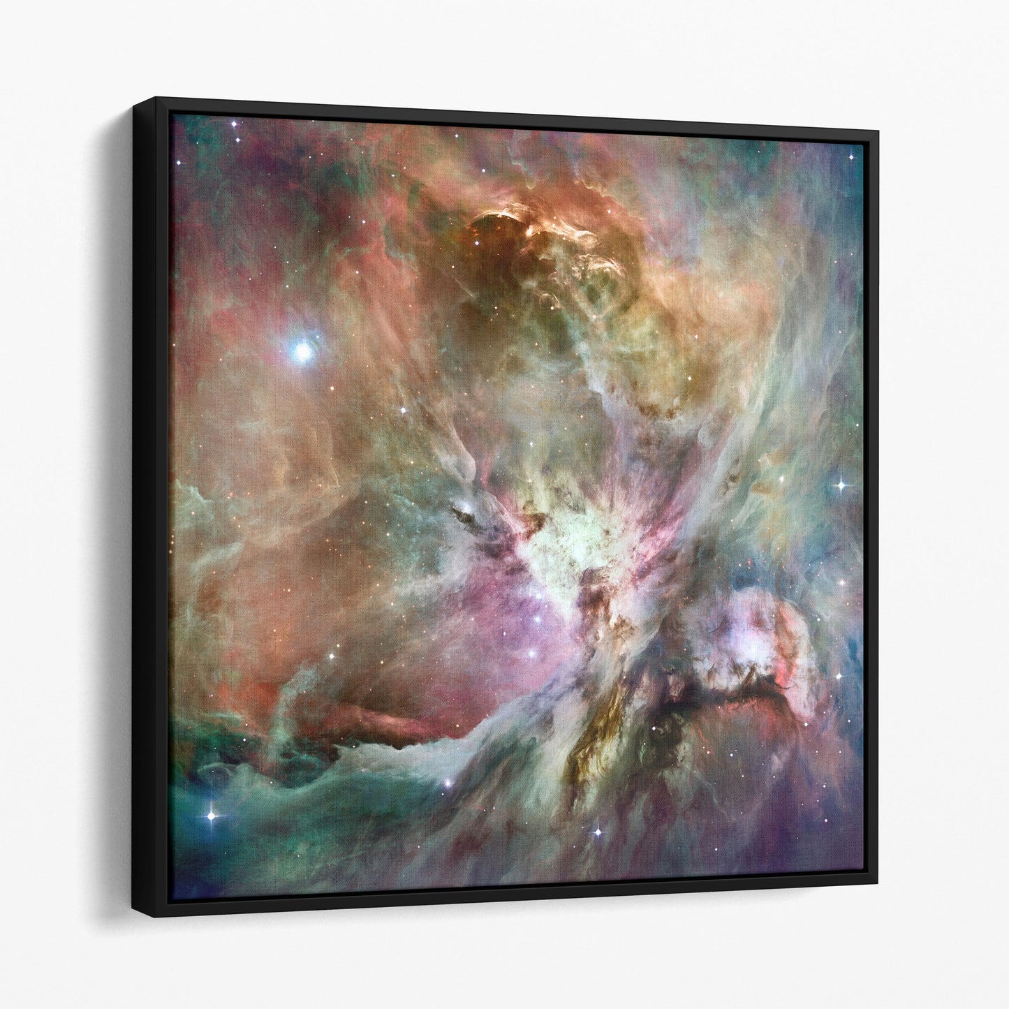 Colorful Orion Nebula Hubble Telescope NASA Photograph