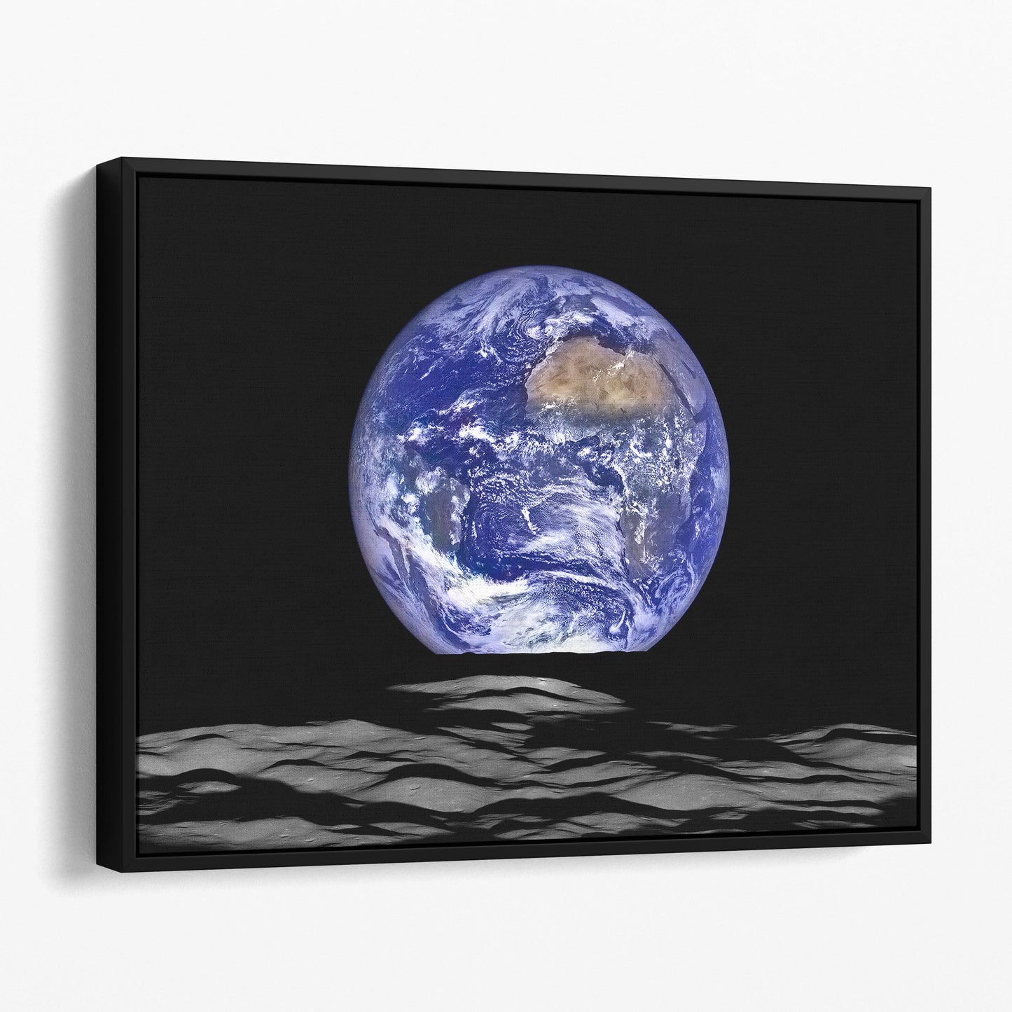 Earth Rise - View Of Earth From The Moon