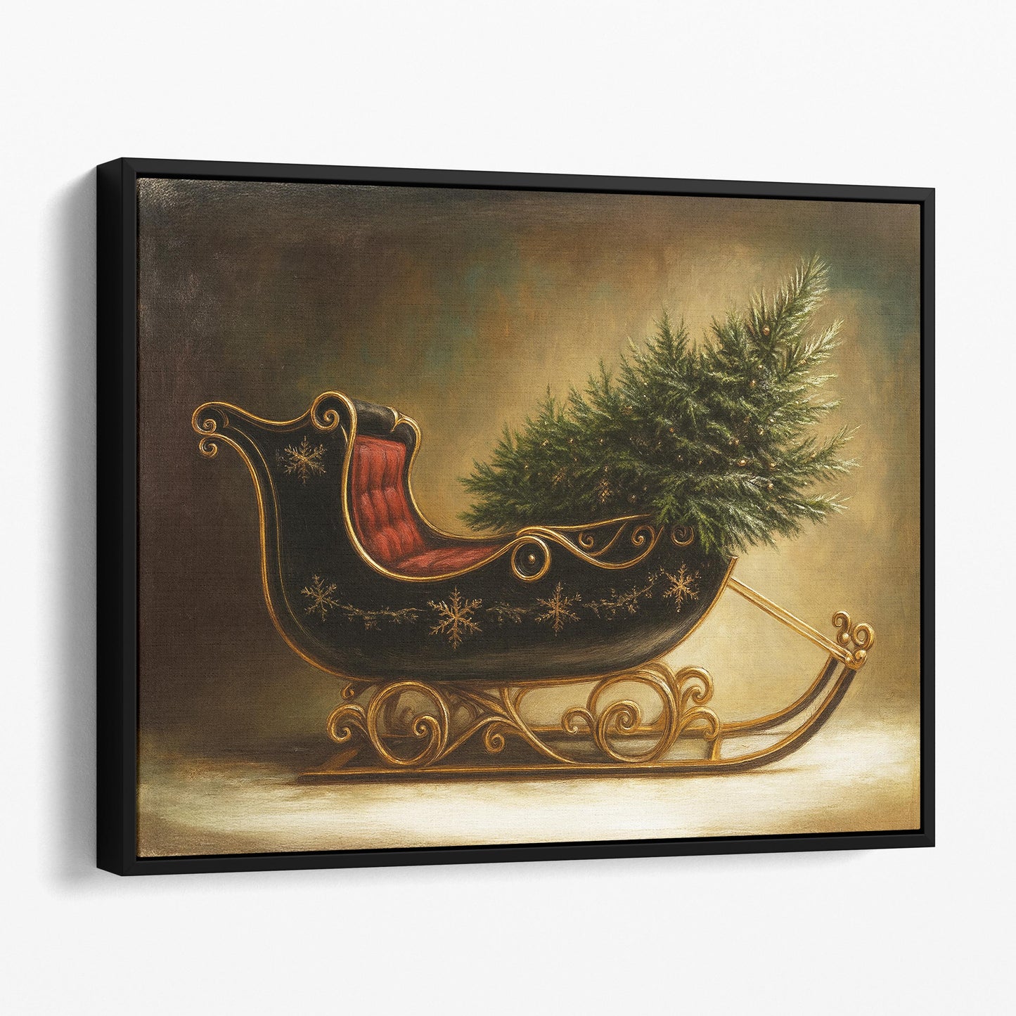 Santa Sleigh Christmas