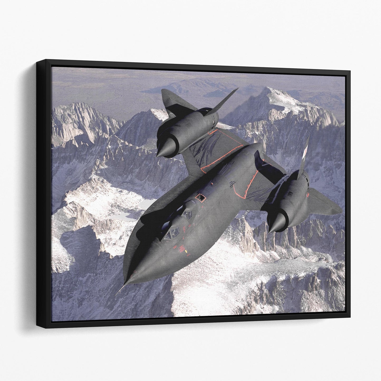 Lockheed SR 71 Blackbird Airplane