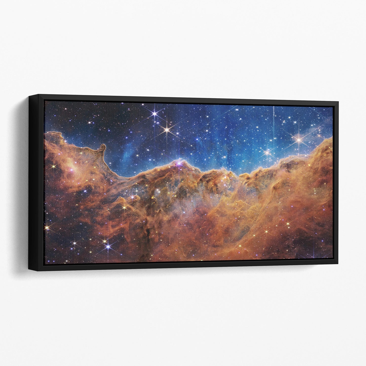 Cosmic Cliffs, Glittering Landscape of Star Birth James Webb NASA Telescope