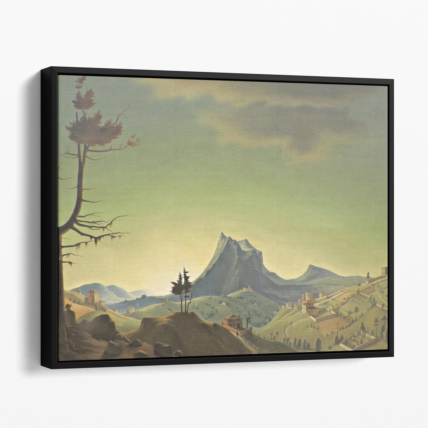 Evening Landscape (1933) by Franz Sedlacek