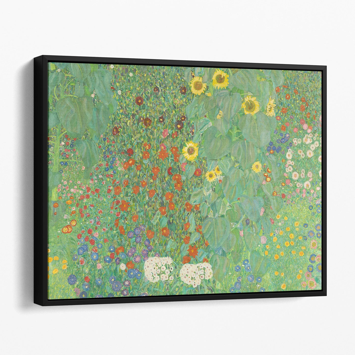 Farm Garden With Sunflowers, 1905-06 by Gustav Klimt
