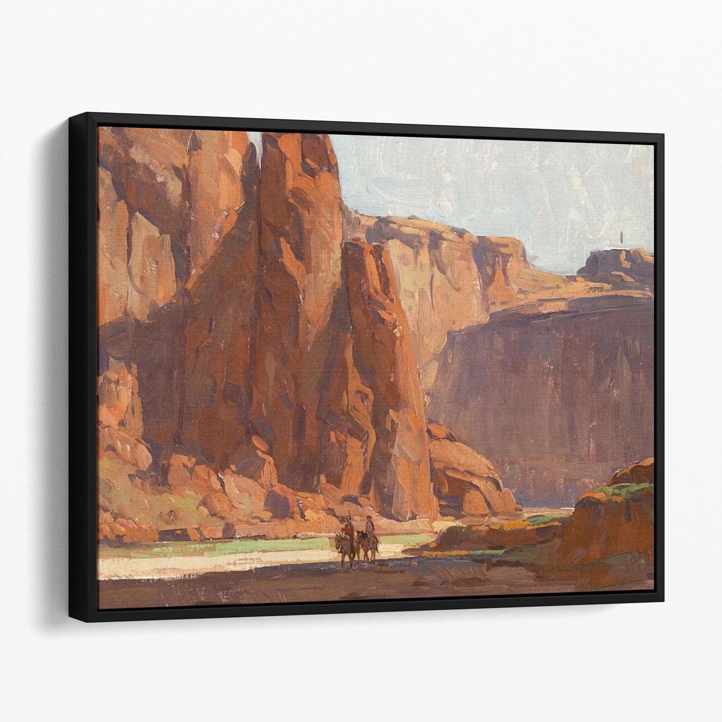 Arizona Canyon Horseback Riders (de Chelly) by Edgar Payne