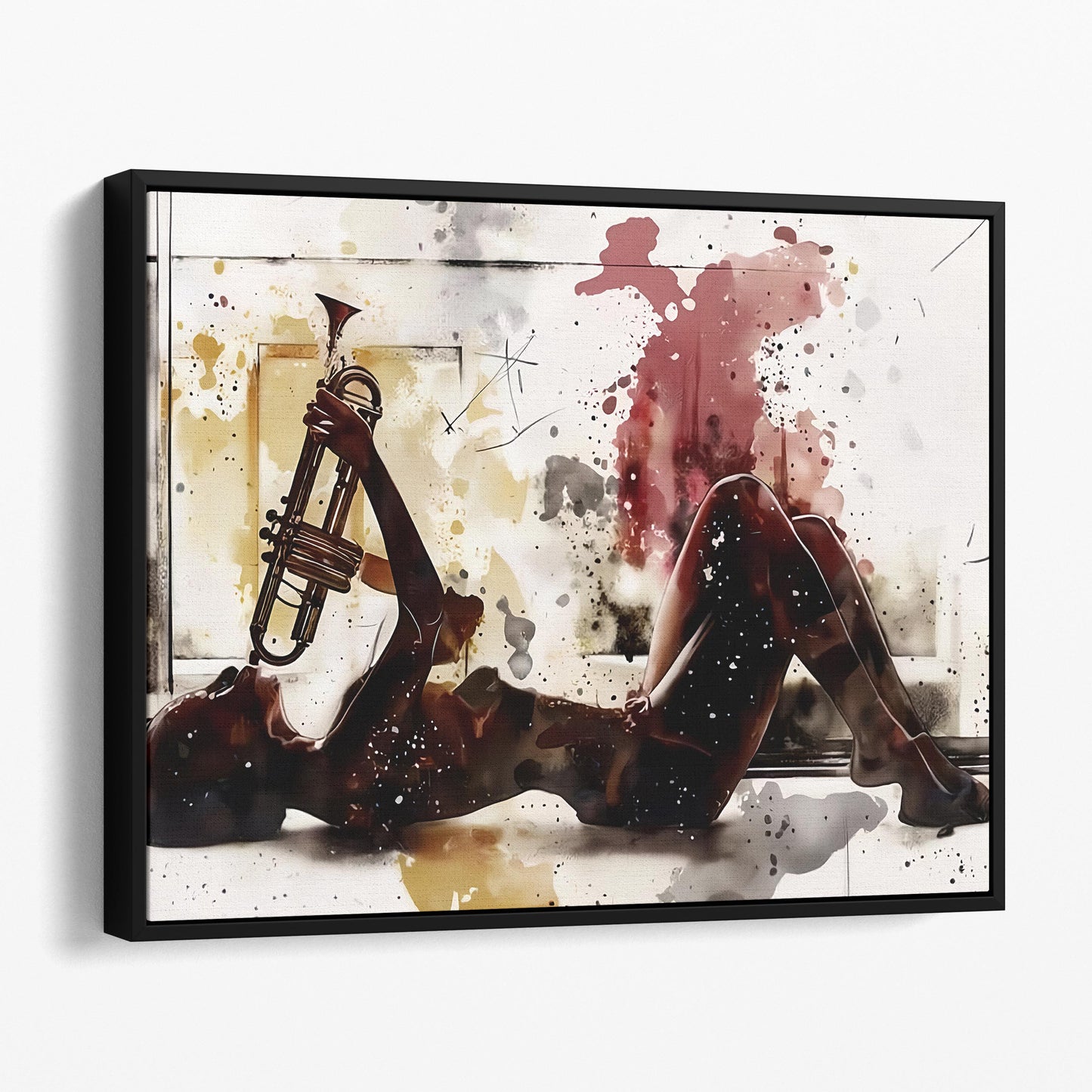 Girl Playing Trumpet