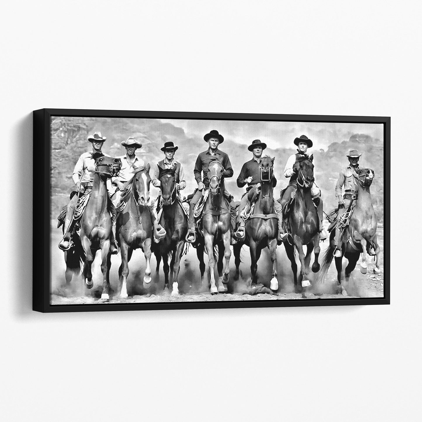 The Magnificent Seven On Horseback