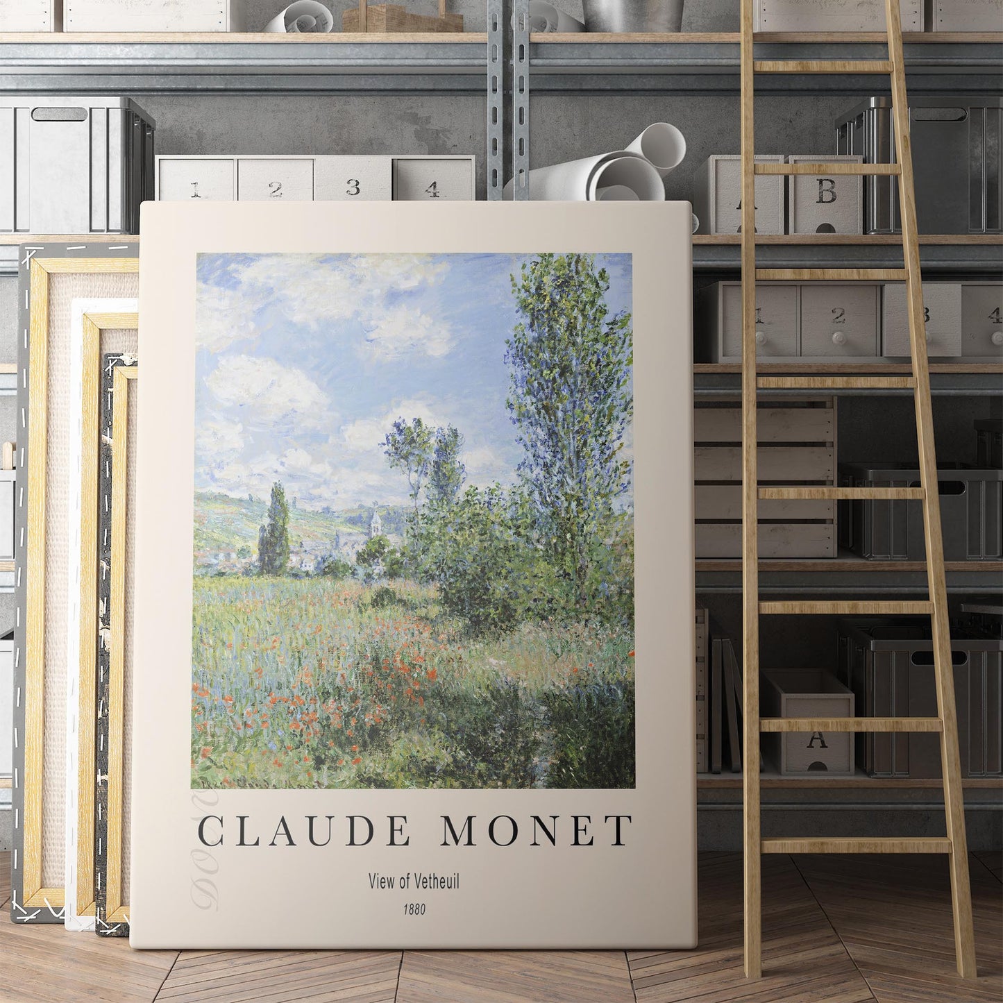 Claude Monet - View of Vetheuil 1880