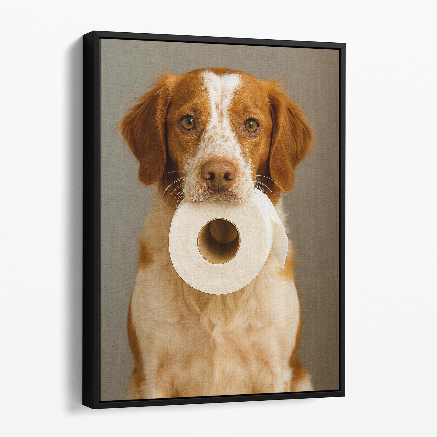 Brittany Dog Toilet Paper