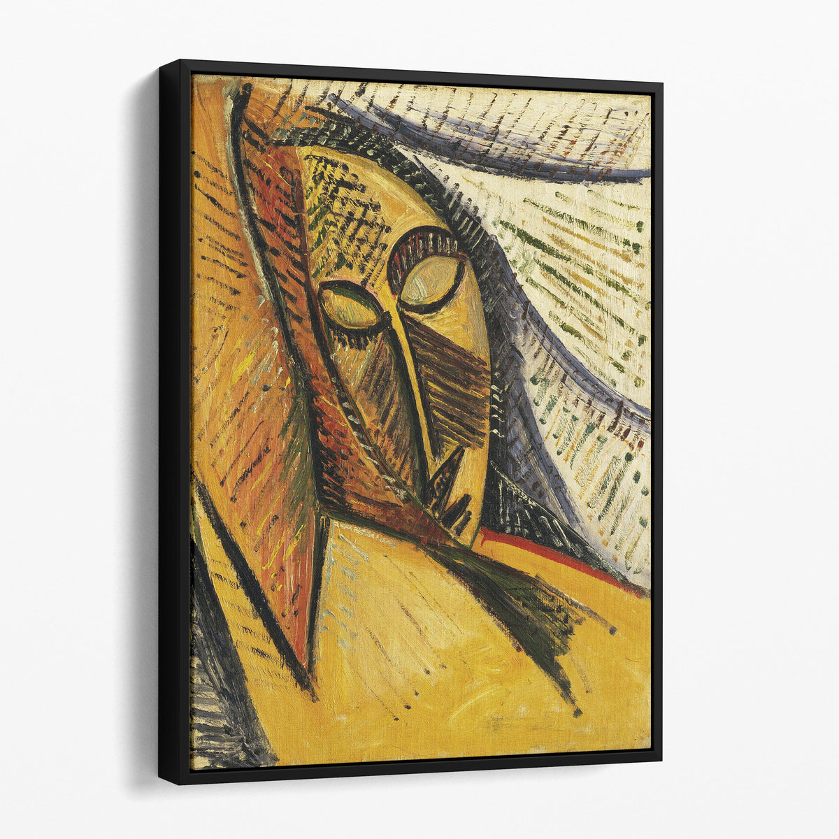 Head of a Sleeping Woman (Study for Nude with Drapery) 1907 - Picasso