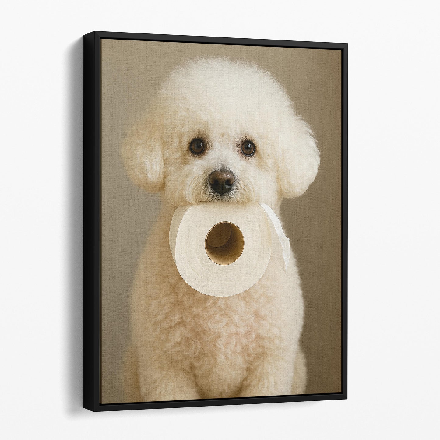 Bichon Frisé Dog Toilet Paper