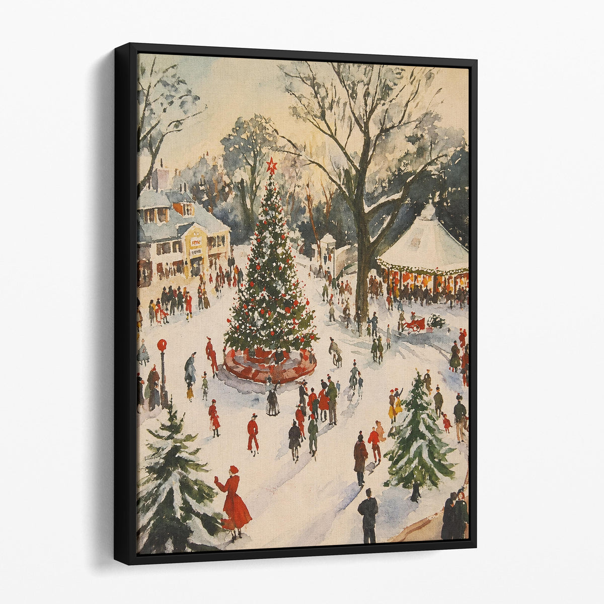 Winter Town Square