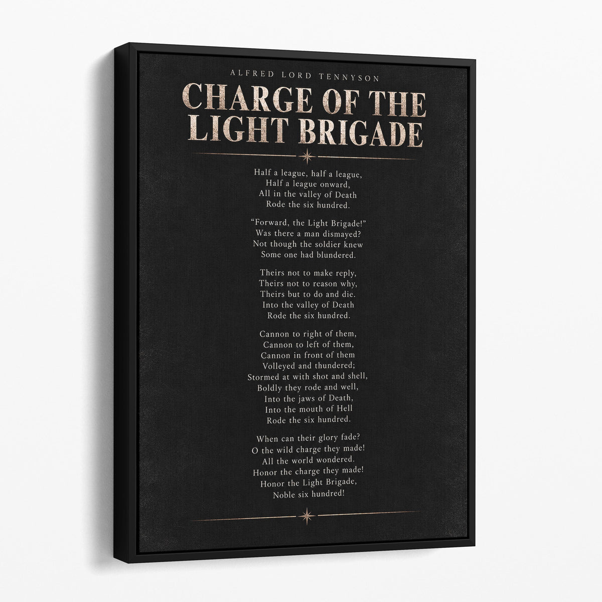 The Charge of the Light Brigade - Alfred, Lord Tennyson