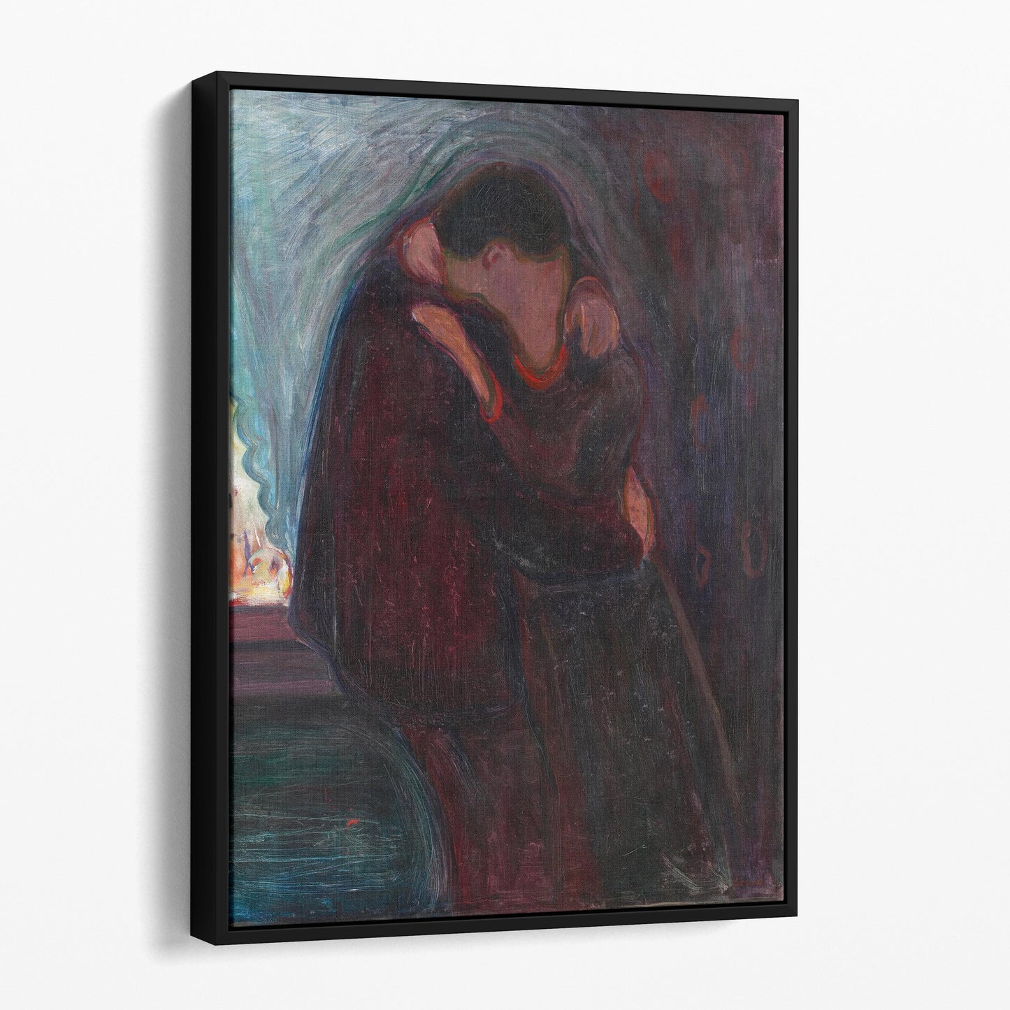 The Kiss (1897) by Edvard Munch