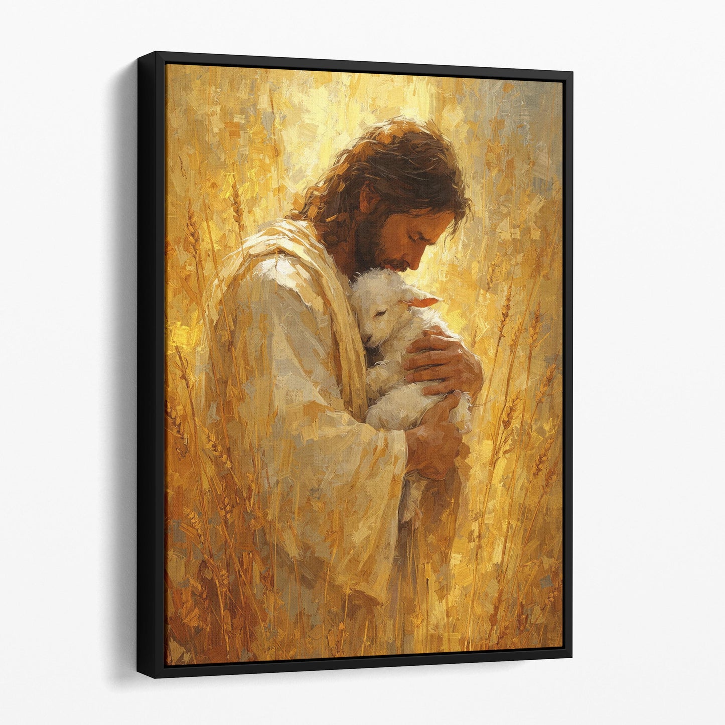 Jesus Holding A Lamb