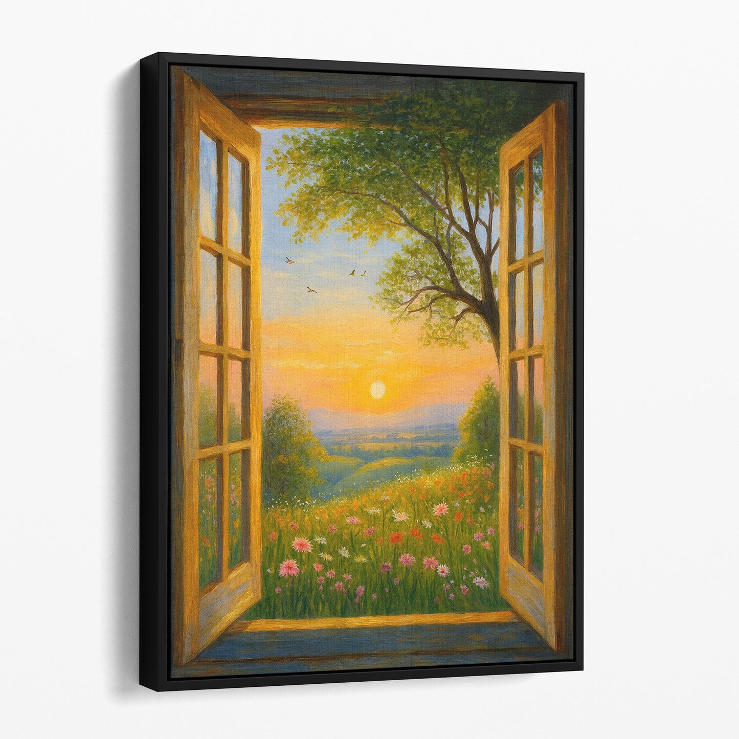 Open Window To The Meadow