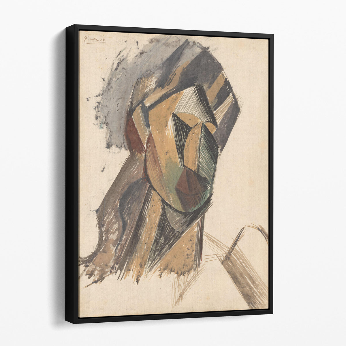Head of a Woman 1909 - Pablo Picasso