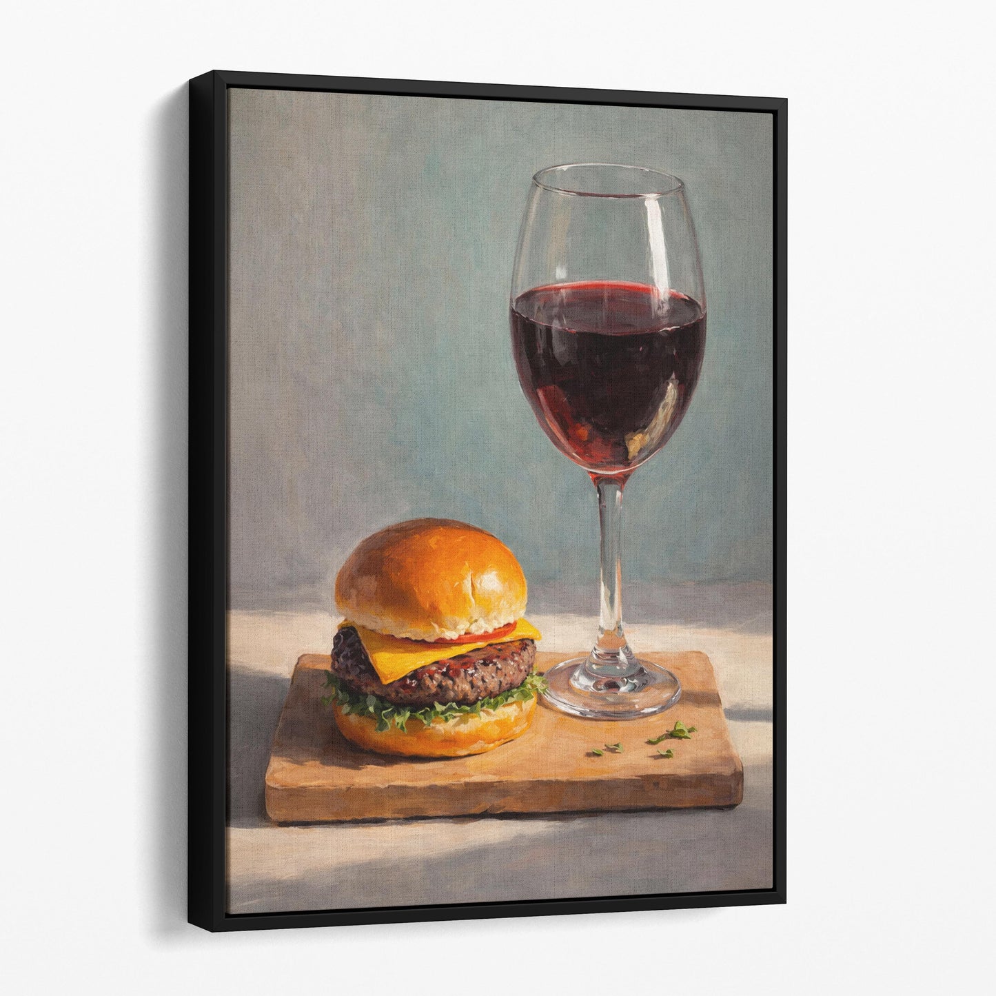 Wine and a Cheeseburger