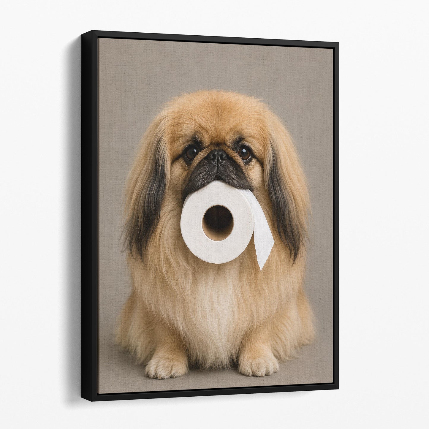 Pekingese Dog Toilet Paper