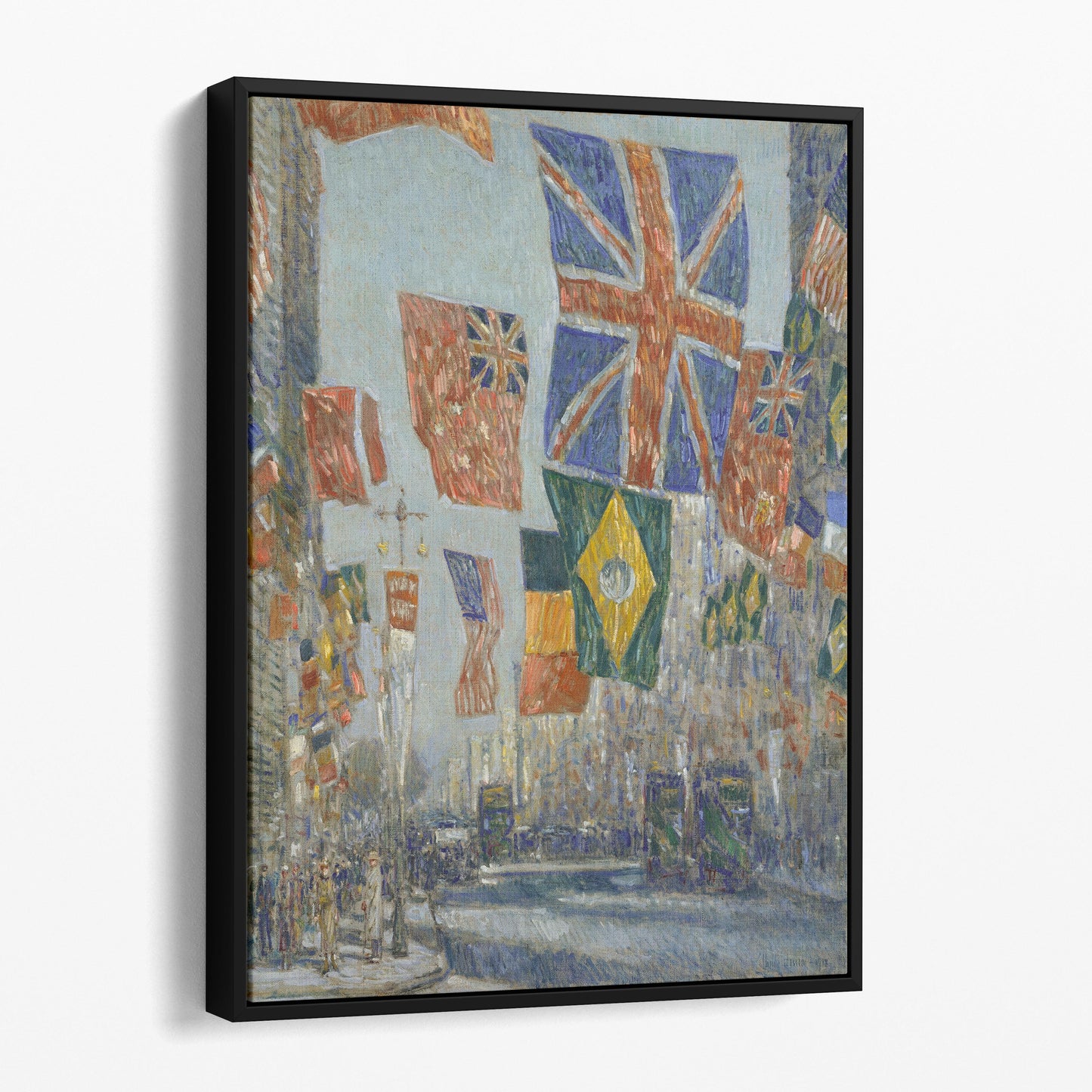 Avenue of the Allies, Great Britain, 1918 - Childe Hassam