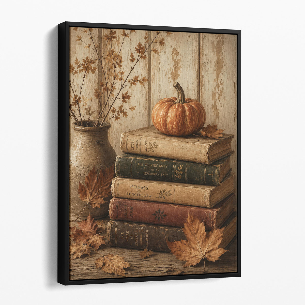 Pumpkin and Books
