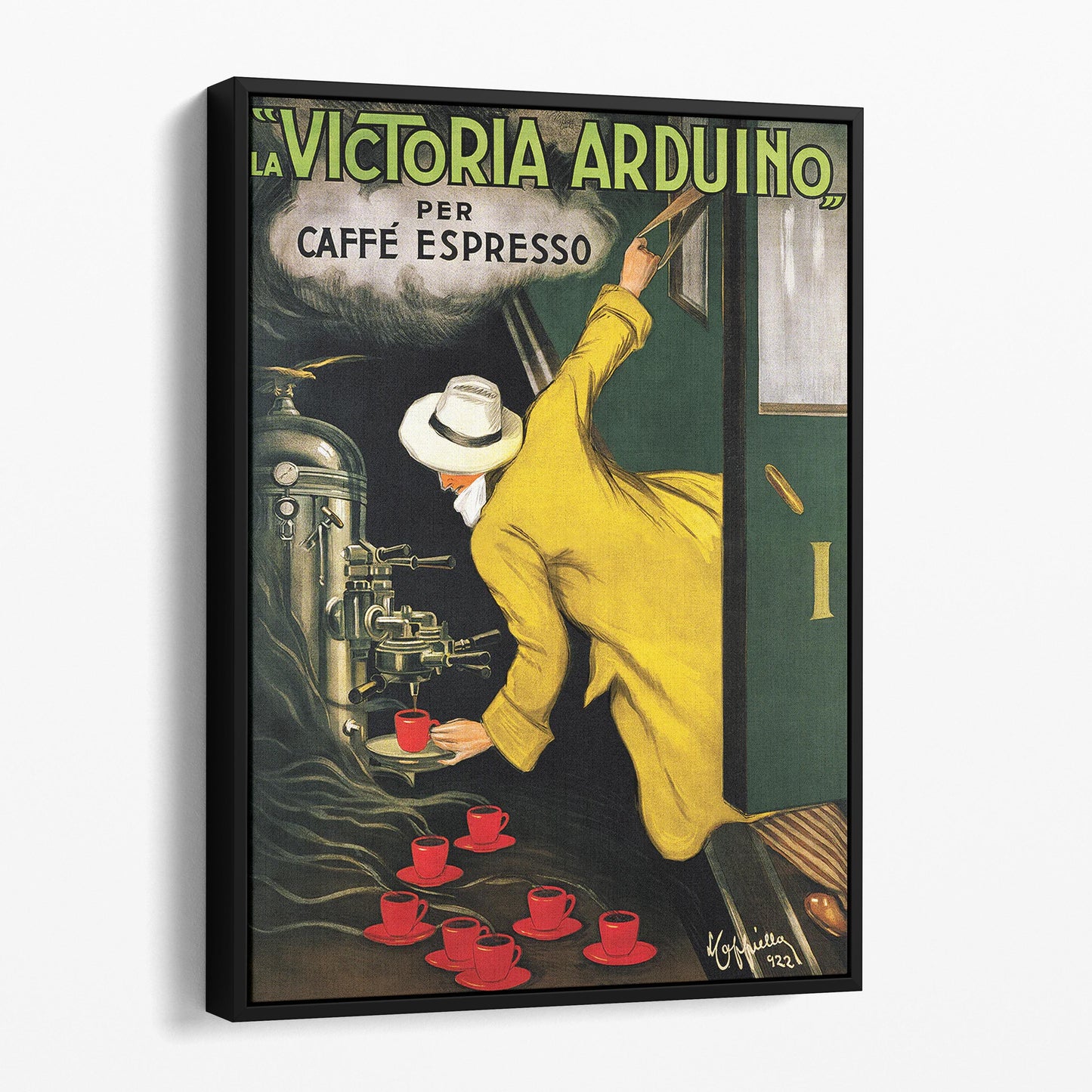 La Victoria Arduino Per Caffe Espresso - Vintage Advertising Poster