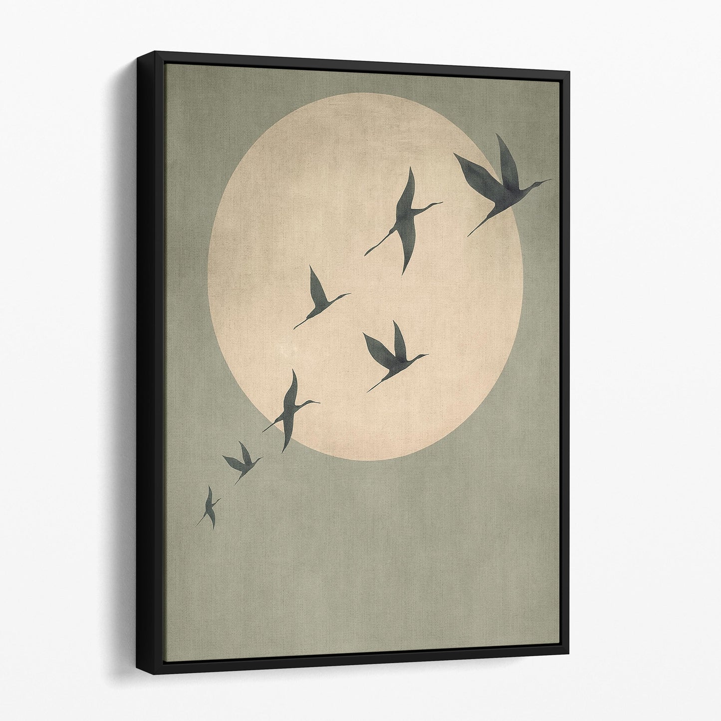 Birds Over Japandi Sun