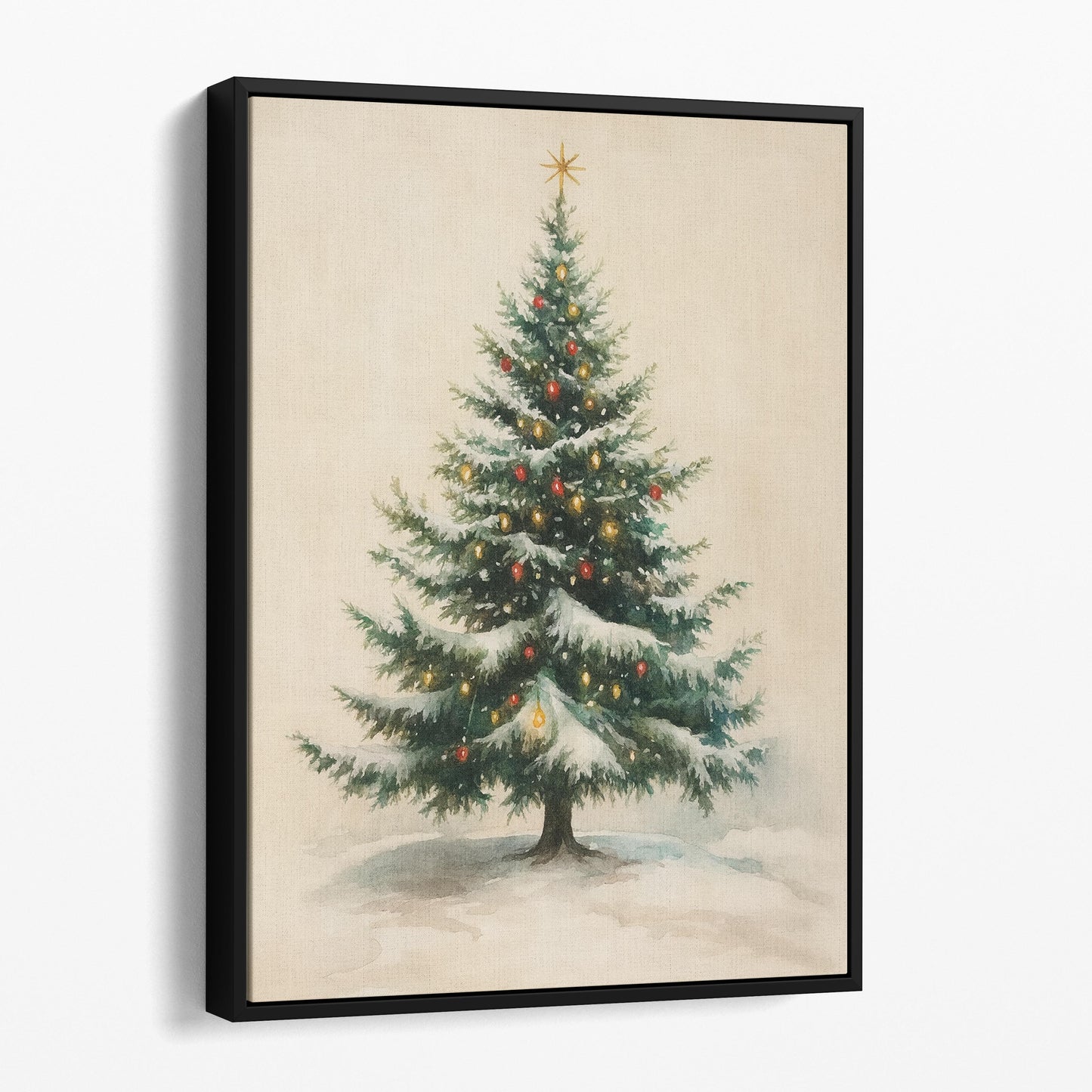 Snowy Christmas Tree