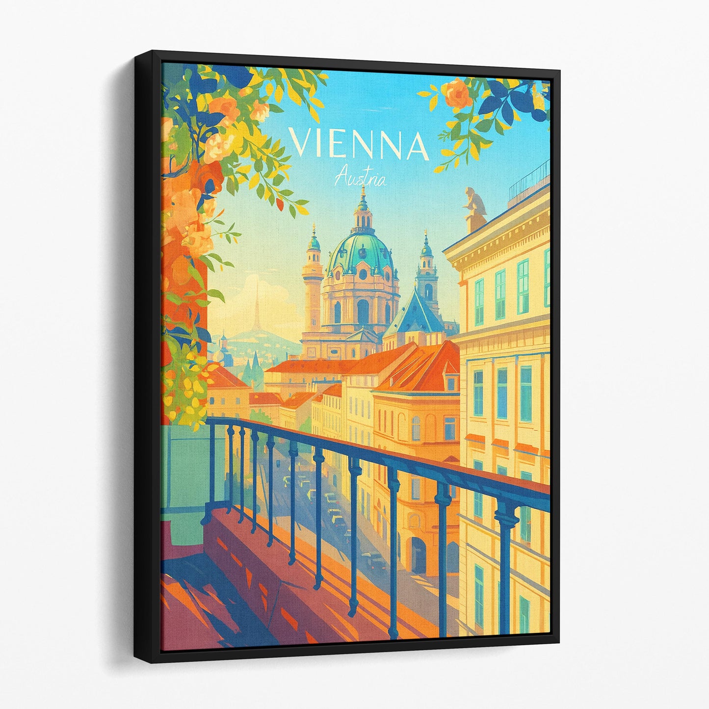 Vienna Austria Travel Poster