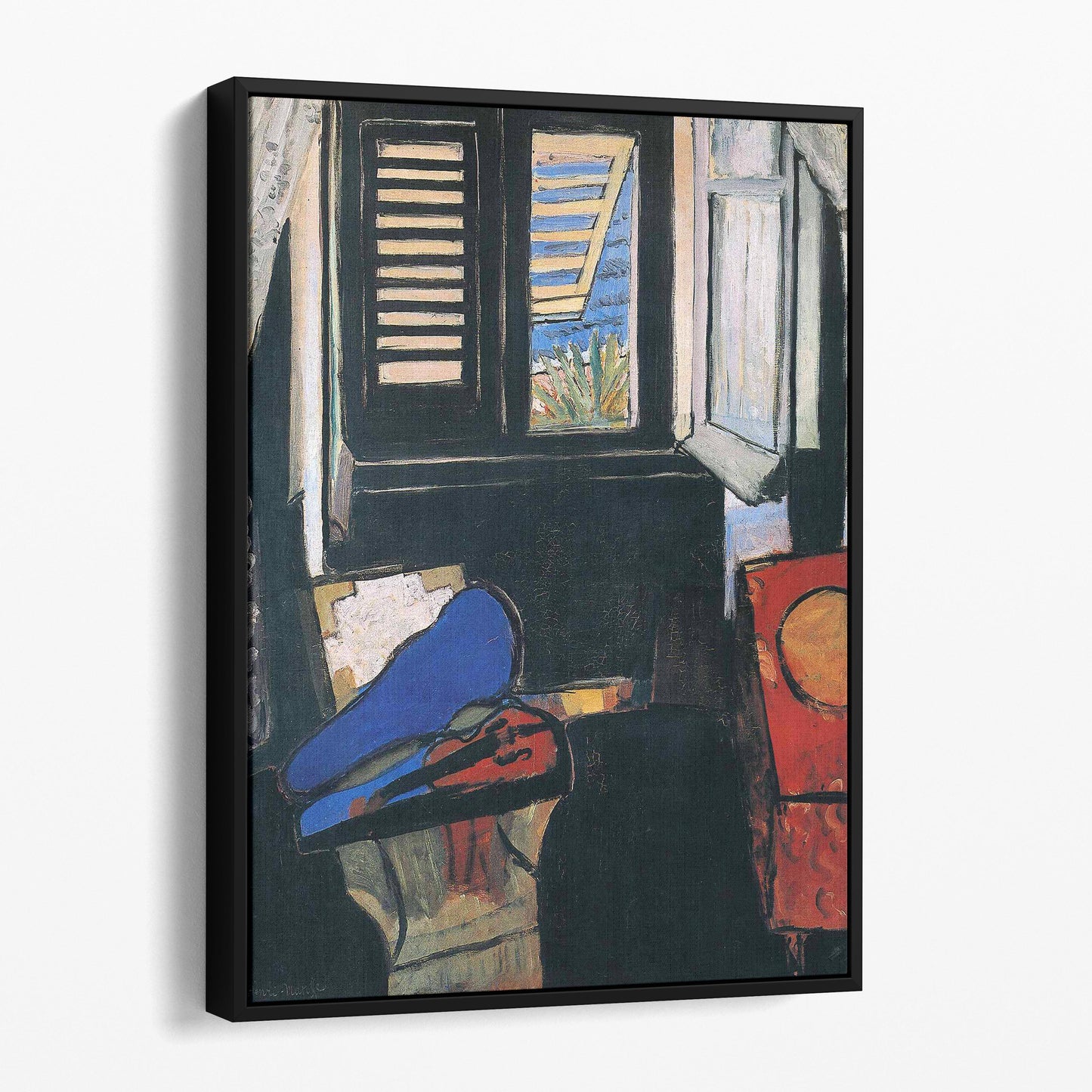 Interior With a Violin 1917 by Henri Matisse