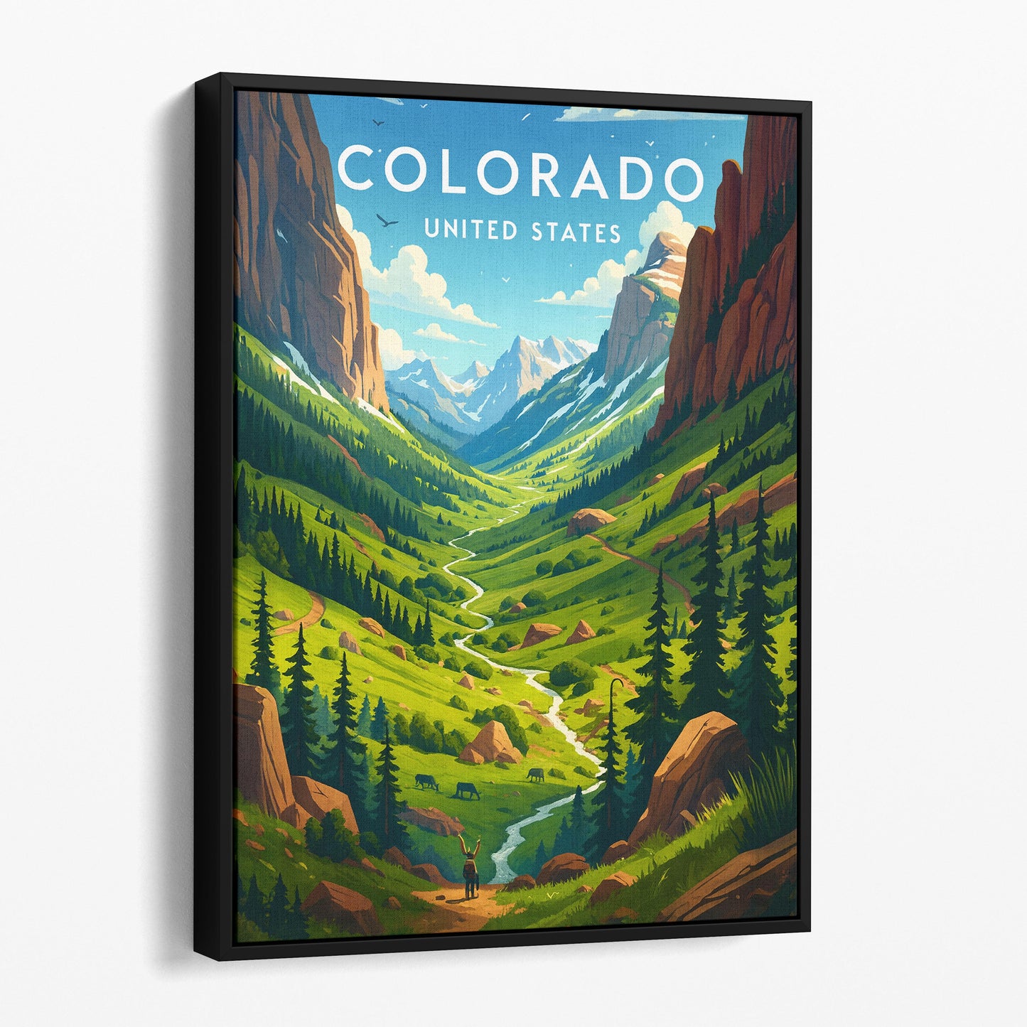 Colorado Travel Poster
