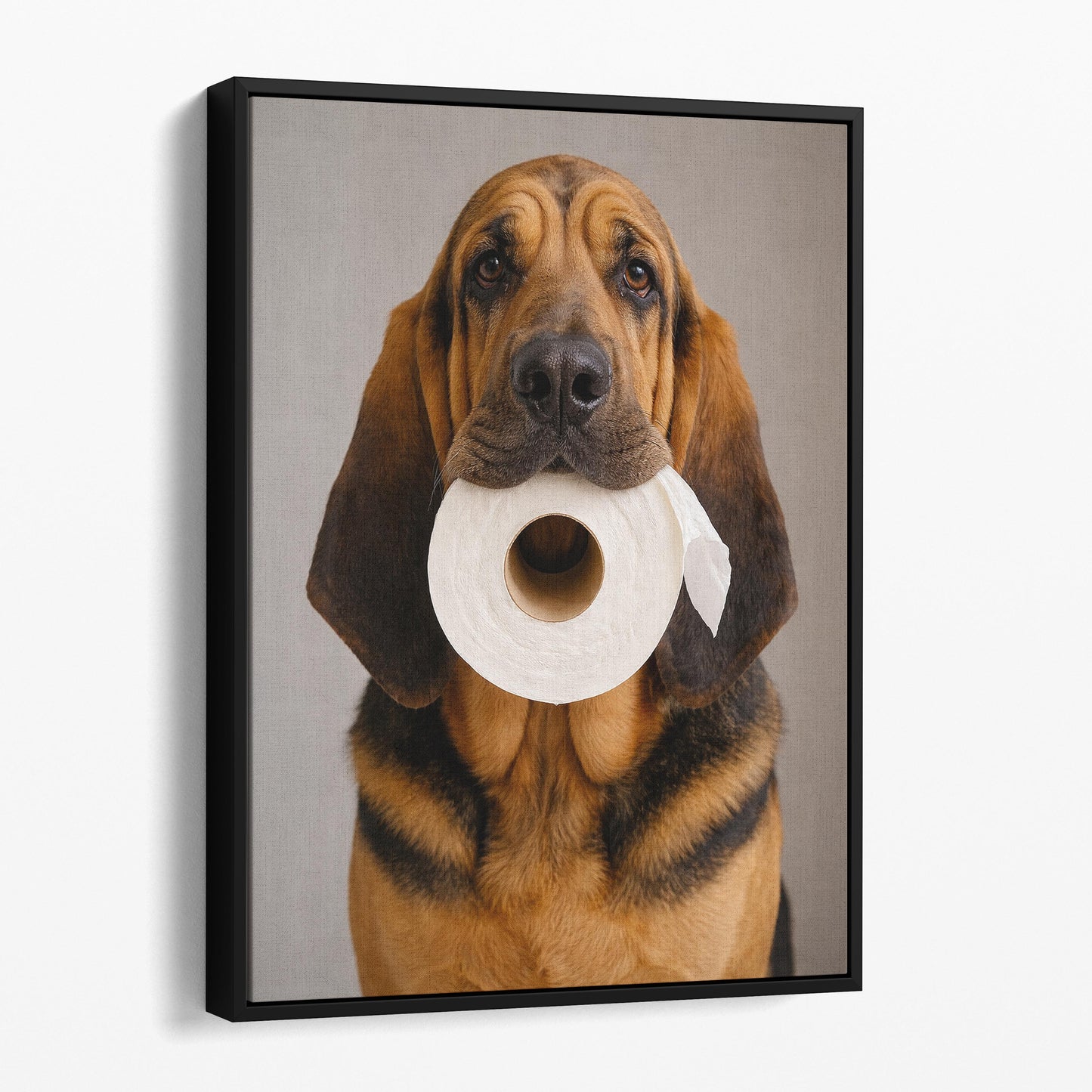 Bloodhound Dog Toilet Paper