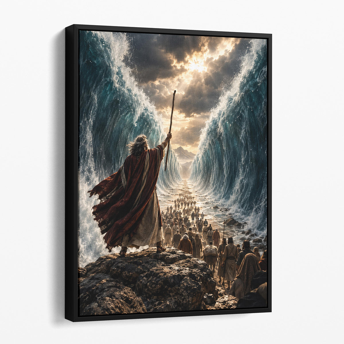 Moses Parts The Red Sea