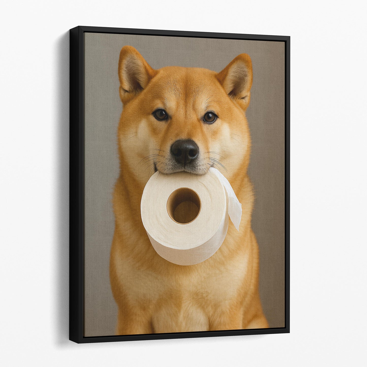 Shiba Inu Dog Toilet Paper